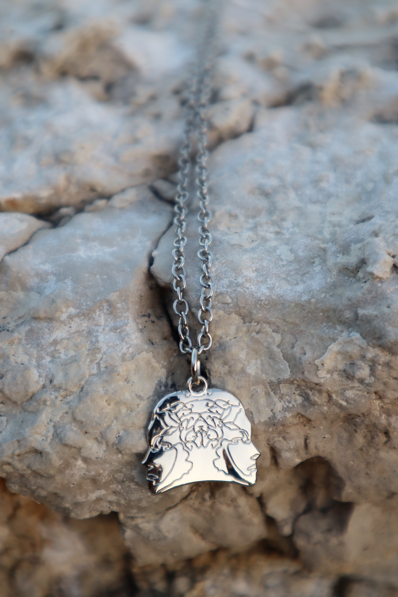 silver necklace mythology